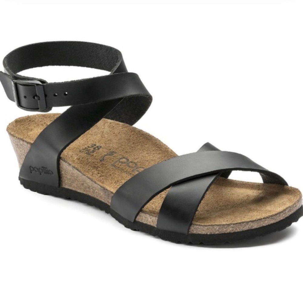 Birkenstock Papillio Black Lola Leather